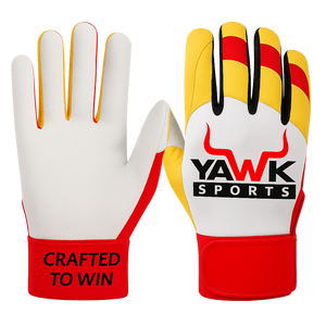 Gants de frappeur de baseball de couleur de base Nouveau design Gants de frappeur de baseball pour hommes et jeunes Gant de frappeur durable à prise confortable - Product Image 6