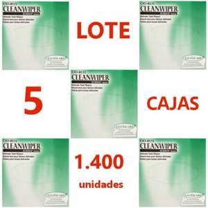 Toallitas de Limpieza para Fibra Óptica - Paquete de 5 Removedores de Pelusas Sin Residuos - Product Image 1