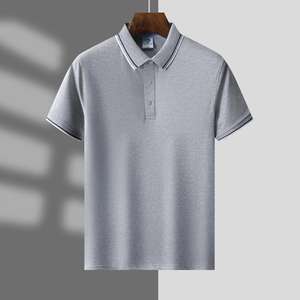 Chemises polo à manches courtes respirantes d'été pour hommes, t-shirt polo, vêtements de sport, vêtements d'équitation pour hommes, hauts - Product Image 3