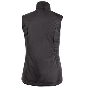 Gilet matelassé personnalisé sans manches pour femmes, vêtements d'extérieur courts d'hiver, col montant léger et chaud avec poches - Product Image 2