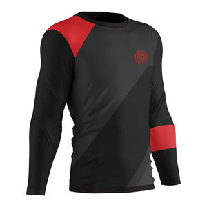Etiqueta privada MMA Rashguard BJJ camisa de compresión equipo de entrenamiento transpirable para No Gi Grappling Jiu Jitsu Kimono OEM ropa deportiva - Product Image 2