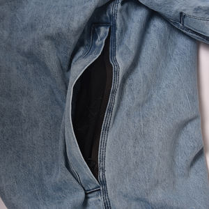 Venta al por mayor de ropa de esquí Unisex de alta calidad OEM holgado cortavientos impermeable nieve pantalones cremallera a prueba de viento suelta para Hipster - Product Image 3