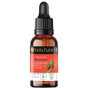 100% Pure & Natural Premium Rosehip Seed Oil - For Face, Nails, Hair and Skin 100% Pure, Natural, Organic, Cold Pressed Seed Oil