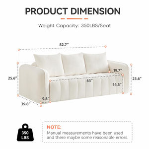 Produits phares 2026 – Ensemble de canapés sous vide haute efficacité CBM pour TikTok et Amazon, sans assemblage, livraison peu encombrante - Product Image 6