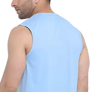 Camiseta sin mangas para hombre, chaleco muscular para gimnasio, camisetas sin mangas para hombre, ropa de culturismo para ropa de gimnasio a la venta - Product Image 6