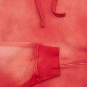 Pull à capuche unisexe délavé à l'acide, sweat à capuche personnalisé de haute qualité, conception surdimensionnée d'épaule tombante pour hommes, teinte unie, vente en gros - Product Image 4
