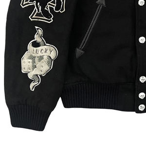 Veste universitaire pour homme en laine personnalisée de haute qualité, best-seller, broderie en chenille, respirante, séchage rapide, veste de lettreman pour homme - Product Image 3