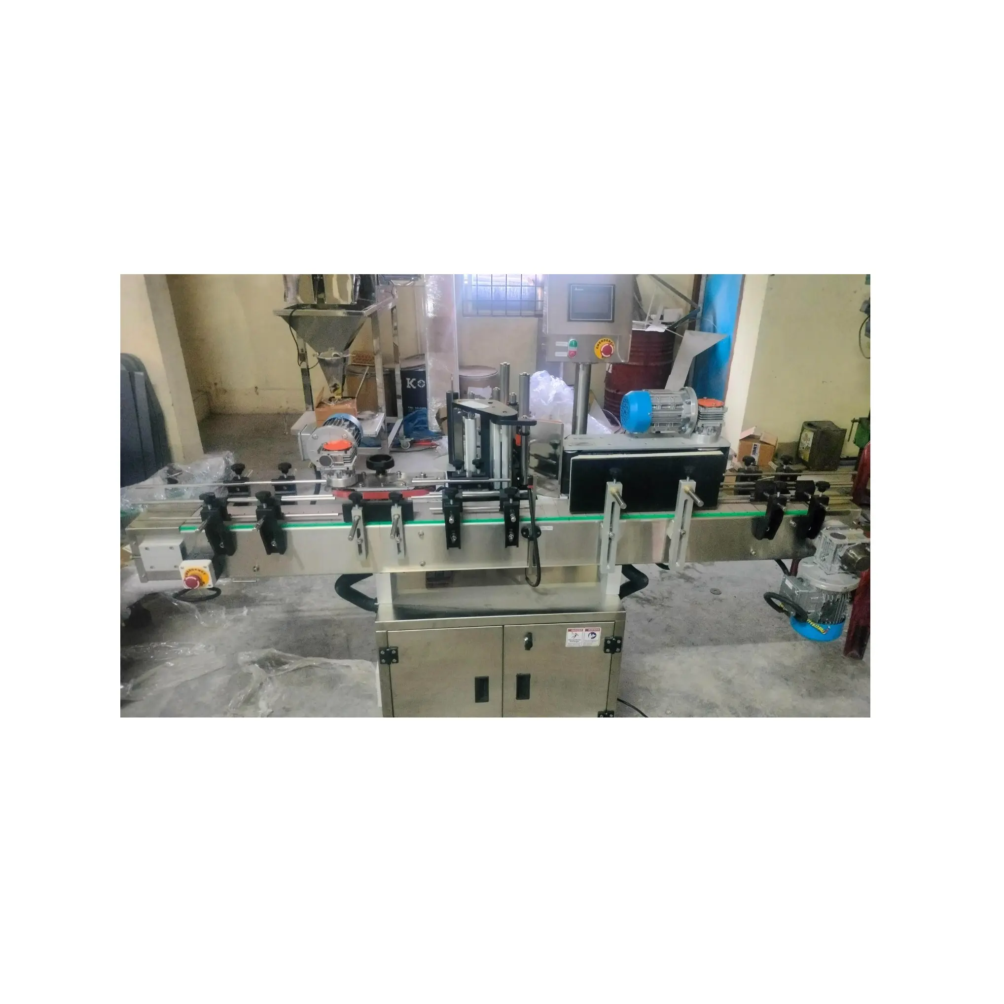 semi Automatic Roll Sticker Label Applicator Semi Automatic Round Bottle Labelling Machine from India