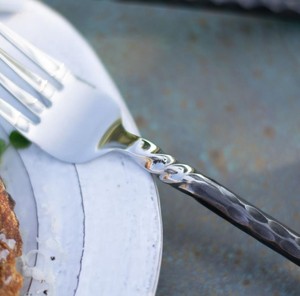 Fourchette à dîner en métal de haute qualité mis en prix de gros avec logo personnalisé de l'Inde - Product Image 2