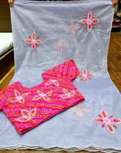 Fabricante indio, Sari de secuencia tradicional de calidad superior, último diseño, ropa de fiesta de boda disponible, precio al por mayor 2025 - Product Image 5