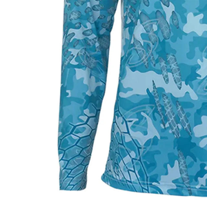 Chemise de pêche écologique imperméable coupe-vent en polyester recyclé anti-UV respirante à séchage rapide OEM en gros personnalisable - Product Image 5