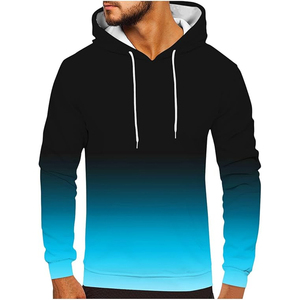 Service OEM – Sweat à capuche décontracté tendance, personnalisé, très demandé, chaud, en polaire et coton, avec poche, design uni, luxe, transfert thermique - Product Image 3