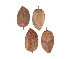 Plateau en bois fonctionnel Assiette pour aliments chauds Forme et taille personnalisées Plateau de service en bois rustique fait à la main idéal pour les repas et la maison - Product Image 1