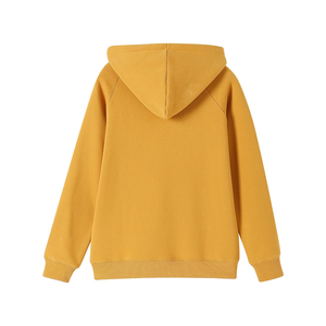 Sweat à capuche classique en chenille Omega Gold unisexe, polaire épais, col en V à lacets, poche kangourou, hiver, 100% coton biologique, urbain - Product Image 2