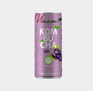 Offre Spéciale ODM/KOEM 250ml/330ml Kombucha purée de jus de fruits de raisin marque privée naturelle boîte de sirop de jus de légumes/tendance chaude en vrac - Product Image 3