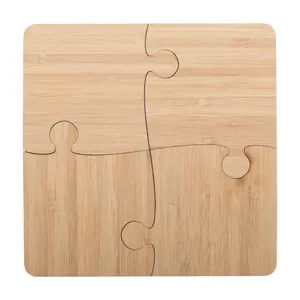 Sottobicchieri Puzzle Ecologici Zhuzzle - Gadget Sostenibili - Categoria Prodotto: Tappetini e Sottopentole - Product Image 5