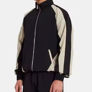 Conjunto de chándales personalizados de alta calidad, traje cortavientos de entrenamiento para hombres, traje de chándal al por mayor para hombres, conjunto de chándal cortavientos - Product Image 4