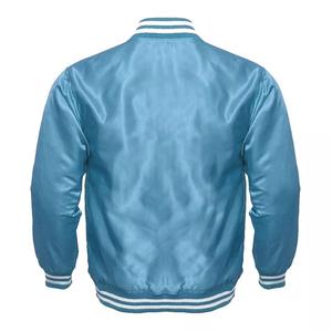 Mega Empire Men's Stylish College Letterman Baseball Bomber Jacket Breathable Varsity Sport Jacket with Front Logo Stand Collar - Product Image 4