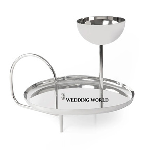 Bol à chocolat en acier inoxydable de qualité supérieure, fait à la main, design élégant, bol à bonbons classique, nouveau bol à chocolat - Product Image 6