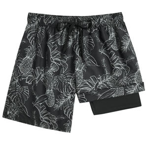 Nouveau été Surf Boardshorts personnalisé maillots de bain Shorts hommes quatre voies Stretch planche de surf Surf Shorts séchage rapide Shorts de course - Product Image 6