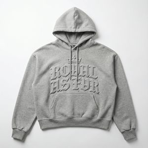 Sudadera con Capucha Premium Velvet Reign para Hombre, Ropa Urbana de Diseñador, Estilo Viral, Estilo Urbano, Estampado Puff de Gran Peso, Estilo Y2K, Prenda Cultural - Product Image 1