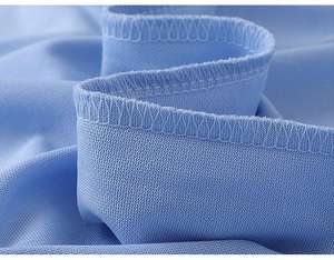 Logotipo personalizado de los hombres para camisetas sin mangas Formal Anti-Pilling cuerpo de secado rápido ajuste patrón sólido de punto 100% tela de algodón - Product Image 2