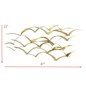 Tendance chaude volant troupeau oiseau décoration murale intérieur extérieur tenture hôtel restaurant maison salon chambre arts décoratifs - Product Image 4