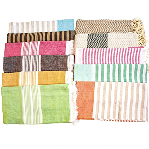 Alta calidad secado rápido ligero súper suave 100% algodón turco Hammam Toalla de playa cómodo duradero viaje esencial - Product Image 1