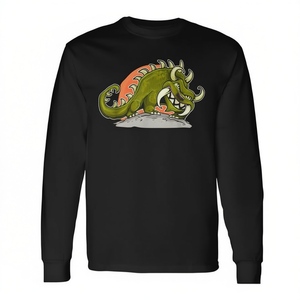 T-shirt a maniche lunghe Hodag Creature Monster Rhinelander Wisconsin Cryptozoology - Product Image 2