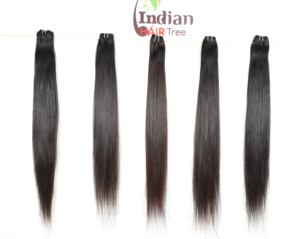 เทรนด์ใหม่ ผลิตภัณฑ์ล่าสุด คุณภาพดีที่สุด ผมแท้จากอินเดีย แบบมัด ตรง เกรดเรมี่ ไม่ผ่านการแปรรูป เกล็ดผมเรียงตัวเป็นธรรมชาติ ต่อผมแบบธรรมชาติ - Product Image 4