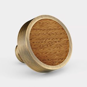 Luxurious Round Solid Brass Antique Gold Door <b>Knobs</b> <b>for</b> Home <b>Dresser</b> Door Cabinet Furniture Decorative Kitchen Wardrobe Handle - Product Image 4