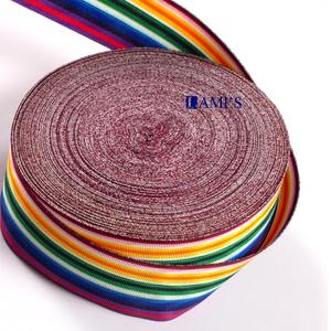 Tissu de fil de ruban de moiré de médaille de haute qualité d'OEM pour la décoration de récompenses de scout de médaille de barres de rang - Product Image 4