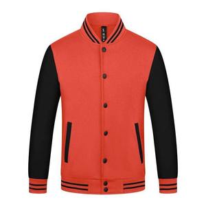 Wholesale Men's Jackets Coats Custom Printing Plus Size Unisex Uniform Baseball Plain Blank High Quality Varsity Jacket - Product Image 3