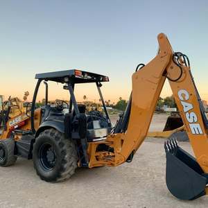 High-Quality Used CASE 580N EP 4WD <b>Backhoe</b> <b>Loader</b> with Euro5 Engine and Eaton Pump Best Offer - Product Image 4