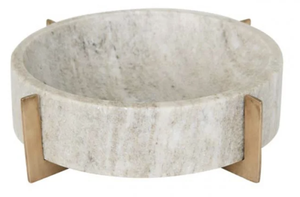 Vajilla Cuenco de mármol La mejor decoración de colores y materiales naturales Cuencos de inmersión Diseño de tamaños múltiples Ensaladera de frutas - Product Image 3