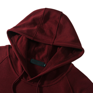OEM Custom Manufacturers Drop Shoulder Pullover Men Hoodie 100% <b>Wool</b> Fleece Zipper-Up Casual Street Wear Winter Solid Hooded - Product Image 4