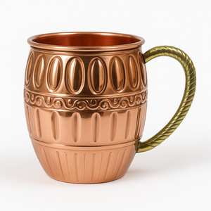 Vente en gros de mules de Moscou écologiques de qualité tasse design pur cuivre martelé métal vente à l'exportation verres de qualité - Product Image 1