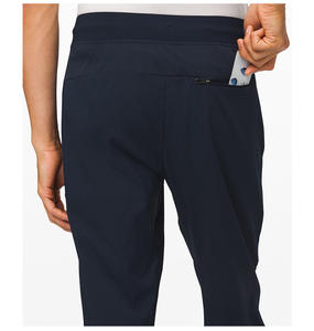Pantalon de jogging unisexe Lulu décontracté, à séchage rapide, en nylon compressé, écologique, service OEM, léger, imperméable, avec cordon de serrage - Product Image 5