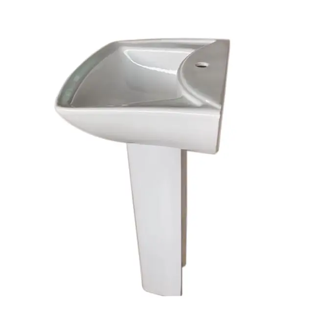 Modular rửa tay lưu vực với bệ Dyna gốm chậu rửa phòng tắm và nhà bếp hội trường lưu vực gốm sứ vệ sinh