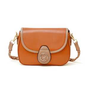 Hody Ayana Premium Synthetic Leather Shoulder/Crossbody <b>Bag</b> with Braided <b>Long</b> Strap Zipper Closure Satin Lining-All Seasons - Product Image 1