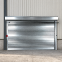 Porte à enroulement automatique en acier ignifugé pour entrepôt industriel
