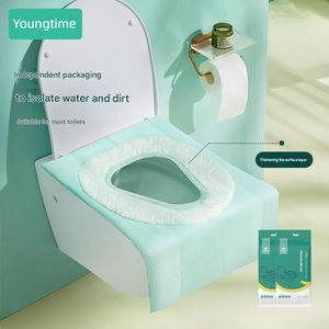 Housse <span class=keywords><strong>de</strong></span> siège <span class=keywords><strong>de</strong></span> <span class=keywords><strong>toilette</strong></span> jetable portable avec engrenage avant étendu Papier <span class=keywords><strong>de</strong></span> pâte <span class=keywords><strong>de</strong></span> bois Coussin <span class=keywords><strong>de</strong></span> <span class=keywords><strong>toilette</strong></span> jetable pour salles <span class=keywords><strong>de</strong></span> bains publiques - Product Image 1