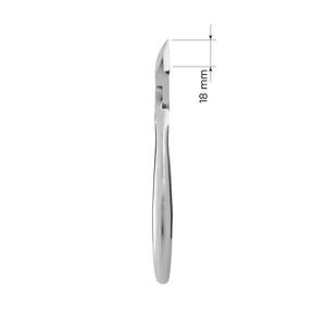 Herramientas profesionales para uñas, cutícula de alta calidad/cortador de uñas curvo personalizado de alta calidad de acero inoxidable profesional - Product Image 2