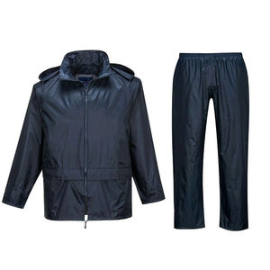 Conjunto de Traje de Esquí para Hombre, Impermeable, Cortavientos, Transpirable y de Secado Rápido, Chaqueta y Pantalones Grises de Invierno - Product Image 1
