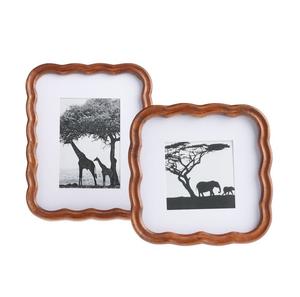 Cadre photo de mariage en laiton aluminium et verre métal pour dessus de table décoration de la maison Design élégant pour les mariages - Product Image 4