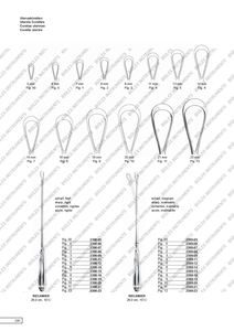 Médico Quirúrgico Hospital Ginecología Sims Uterino Curetas 11 "Cuchillas afiladas de largo Tamaños 1.2.3.4.6 Acero inoxidable ISO CE - Product Image 2