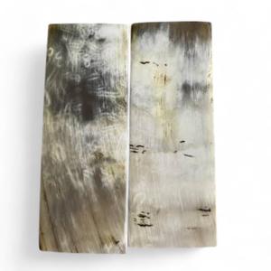 Impex แผ่นเขาวัวแอฟริกาคุณภาพพรีเมี่ยมงานฝีมือธรรมชาติสำหรับแว่นตากรอบหนึ่งด้านแผ่นฮอร์นสีขาวความรัก - Product Image 4