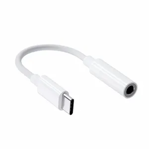 Tip-c ila 3.5mm ses adaptörü USB C ila 3.5 kulaklık jak adaptörü kablo