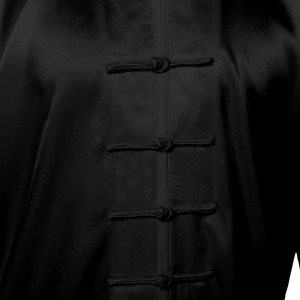 ชุดกังฟูแขนยาวแบบดั้งเดิมสำหรับผู้ชาย ขายส่ง ผลิตจากผ้าฝ้าย 100% พร้อมโลโก้ด้านหน้าและเนื้อผ้าระบายอากาศได้ดี เหมาะสำหรับการฝึกซ้อม - Product Image 3