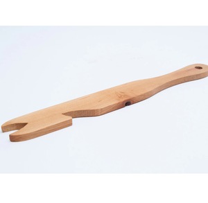 Étagère de four coulissante en bois, ustensile de cuisine rustique de qualité supérieure - Product Image 3